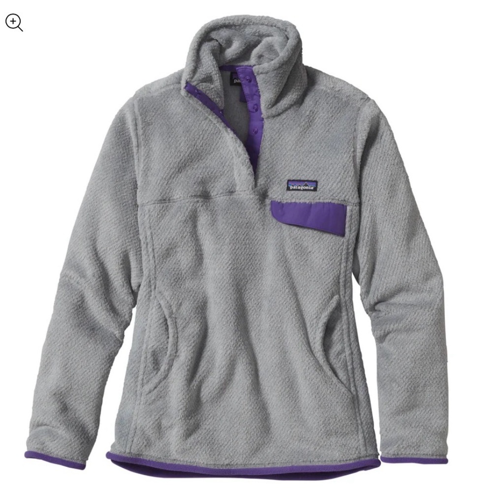 Patagonia Women's Re-Tool Snap-T® Pullover Tailored Grey Size Medium